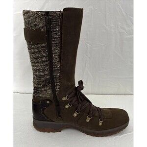 Merrell Winter Boots Tall Knee High Performance Outdoor Leather Zip Up Womens 11